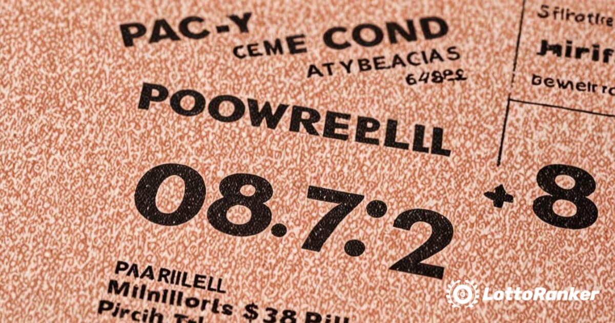Κερδισμένοι αριθμοί Powerball για Κλήρωση στις 17 Απριλίου με Τζάκποτ $78 εκατομμυρίων στο ποντάρισμα